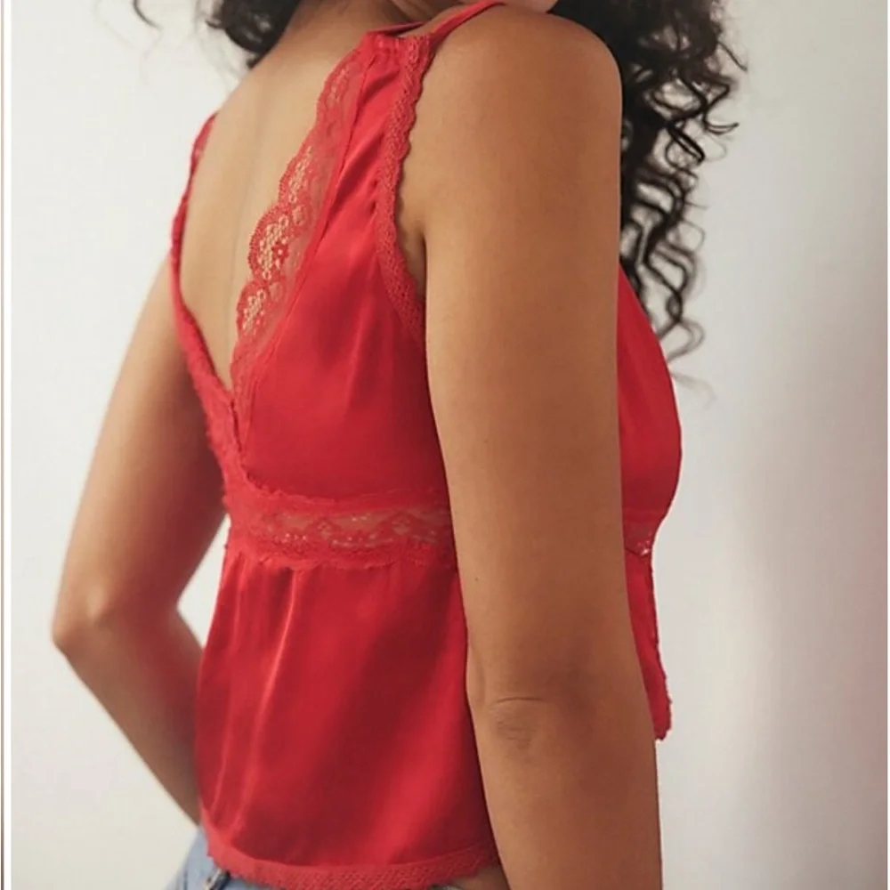 NWOT Valentine Vest tank top by Brenda Knight for Free People in size Large